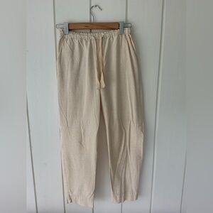 Indigo Luna Store- Women’s Drawstring Pants - XS Natural